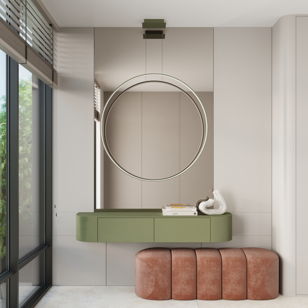 Lampa wisząca RIO 110 zielona oliwka LED 3000K - 17811