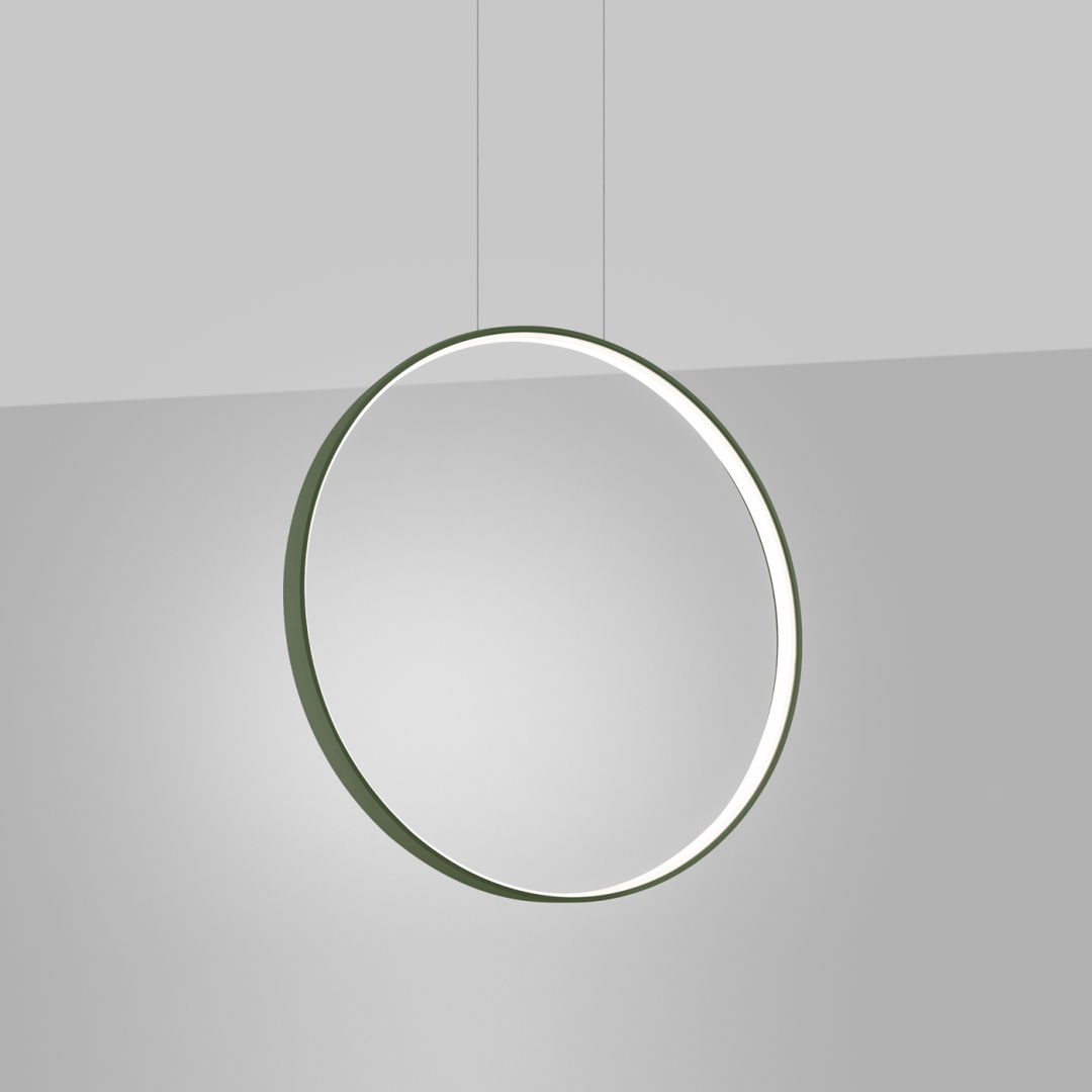 Lampa wisząca RIO 55 zielona oliwka LED 4000K - 17830