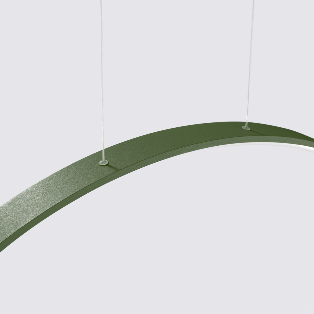 Lampa wisząca RIO 55 zielona oliwka LED 4000K - 17832