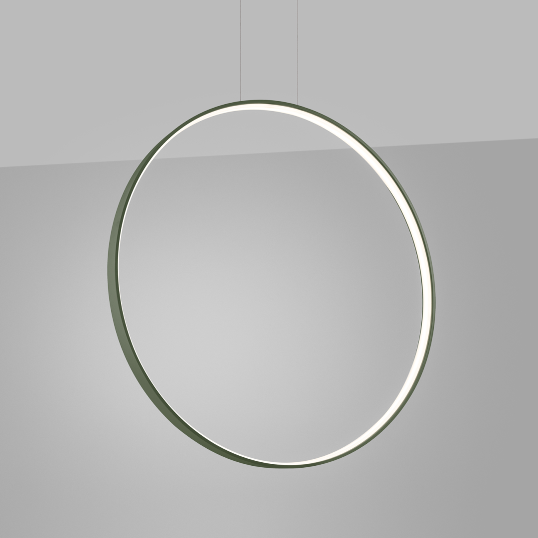 Lampa wisząca RIO 78 zielona oliwka LED 4000K - 17845