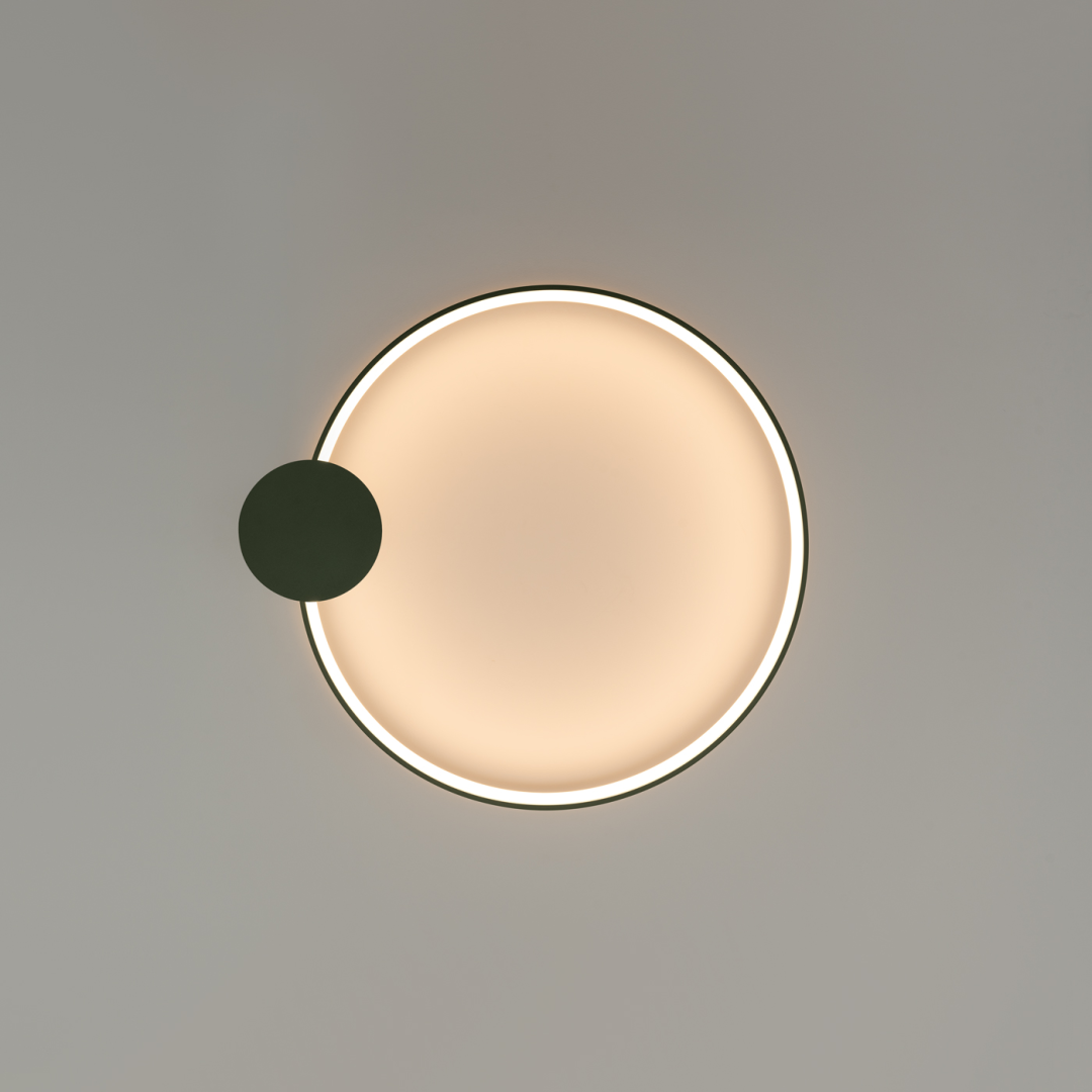 Plafon RIO 55 zielony oliwkowy LED 3000K - 17879