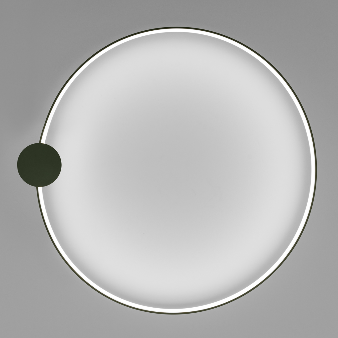 Plafon RIO 110 zielony oliwkowy LED 4000K - 17954