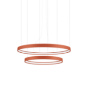 Żyrandol RIO 2 55/78 ochra czerwona LED 3000K