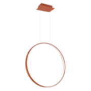 Lampa wisząca RIO 55 ochra czerwona LED 3000K