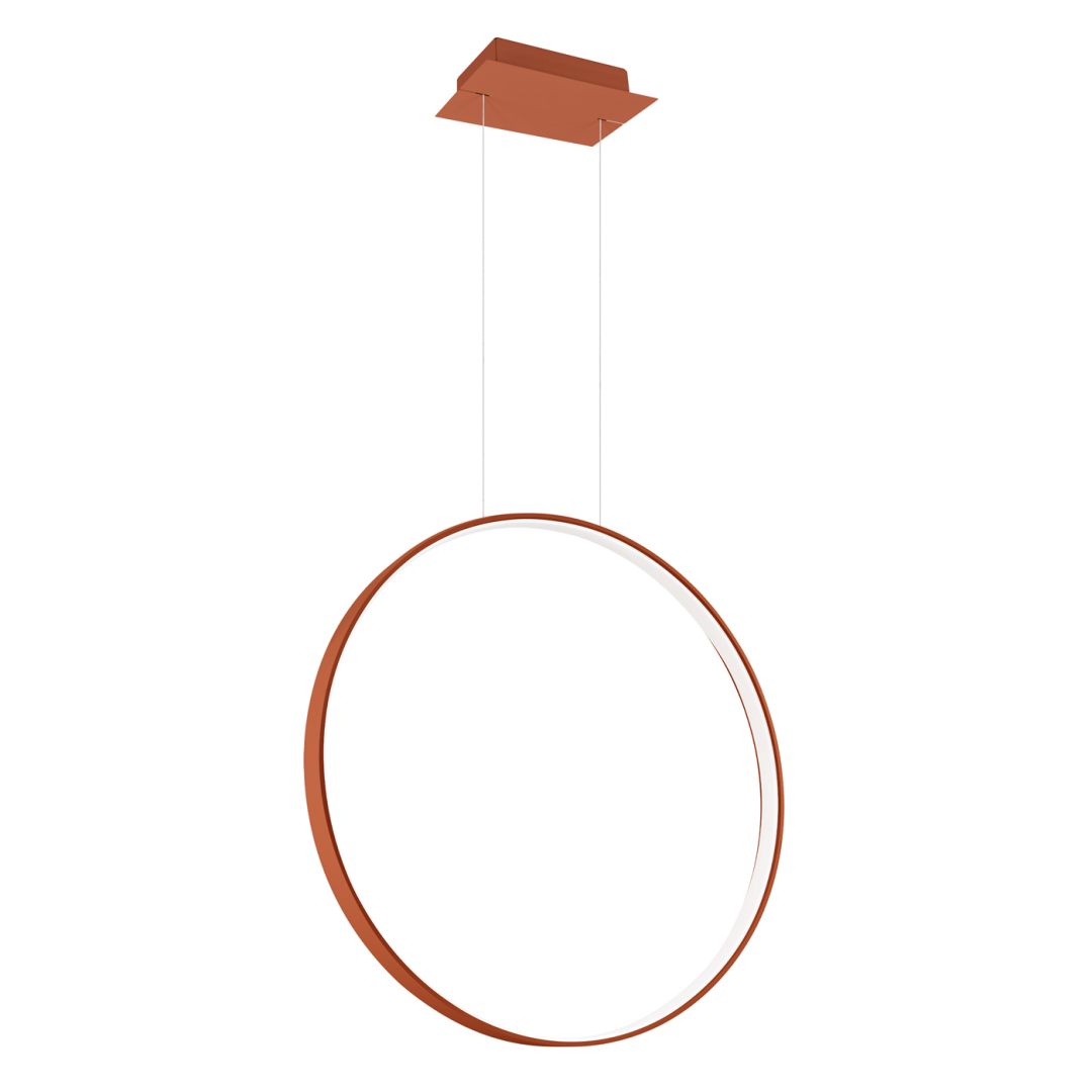 Lampa wisząca RIO 55 ochra czerwona LED 3000K - 18100