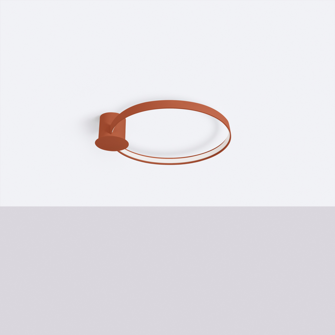 Plafon RIO 55 ochra czerwona LED 3000K - 18194