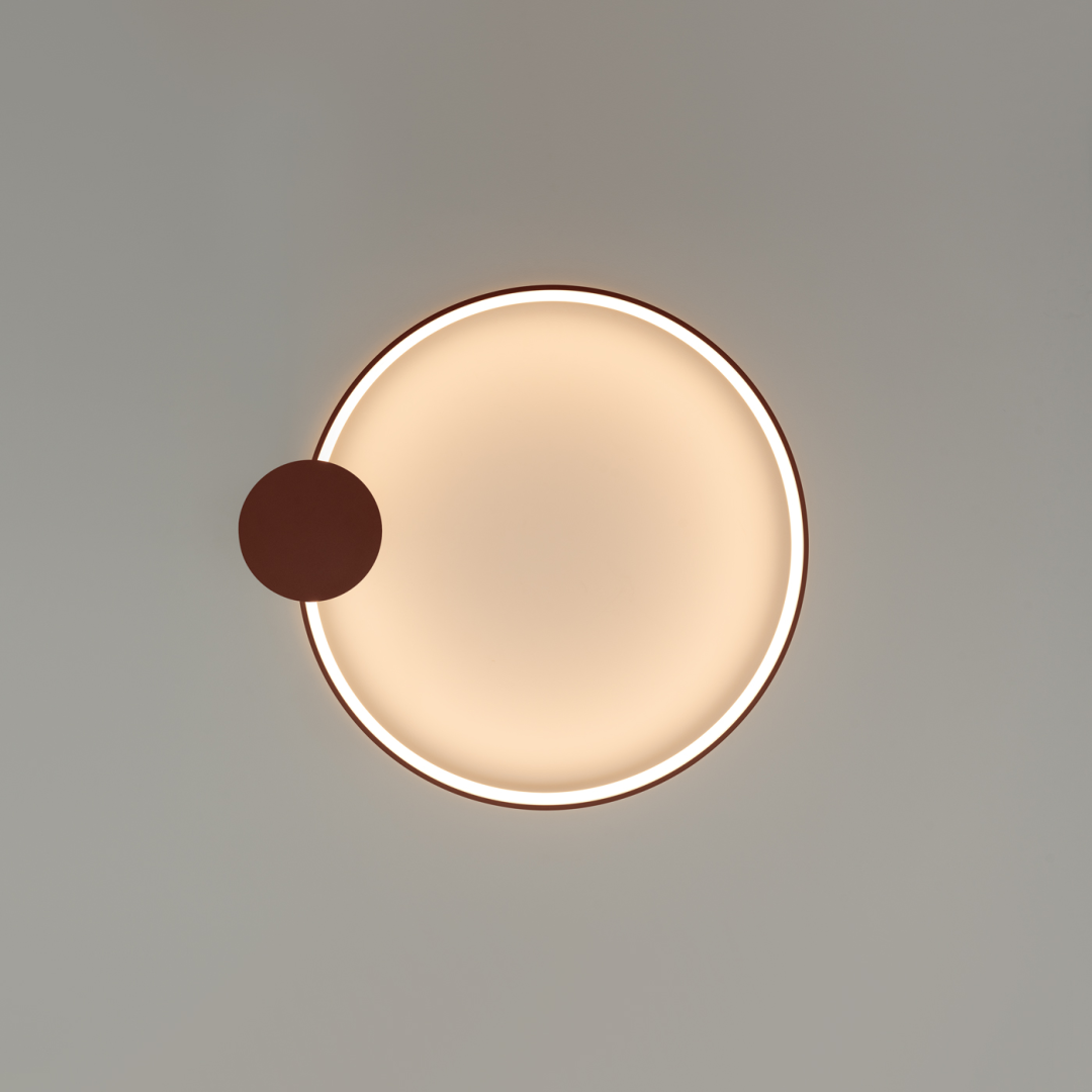 Plafon RIO 55 ochra czerwona LED 3000K - 18199