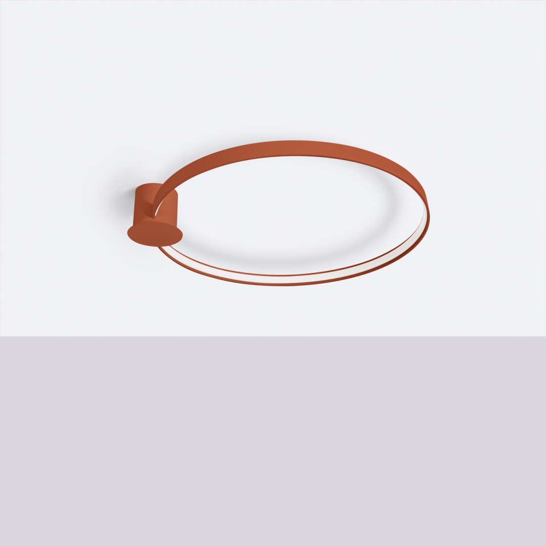 Plafon RIO 78 ochra czerwona LED 3000K - 18209