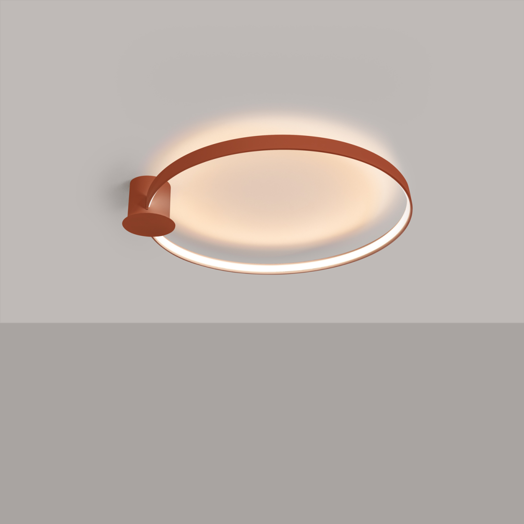 Plafon RIO 78 ochra czerwona LED 3000K - 18210