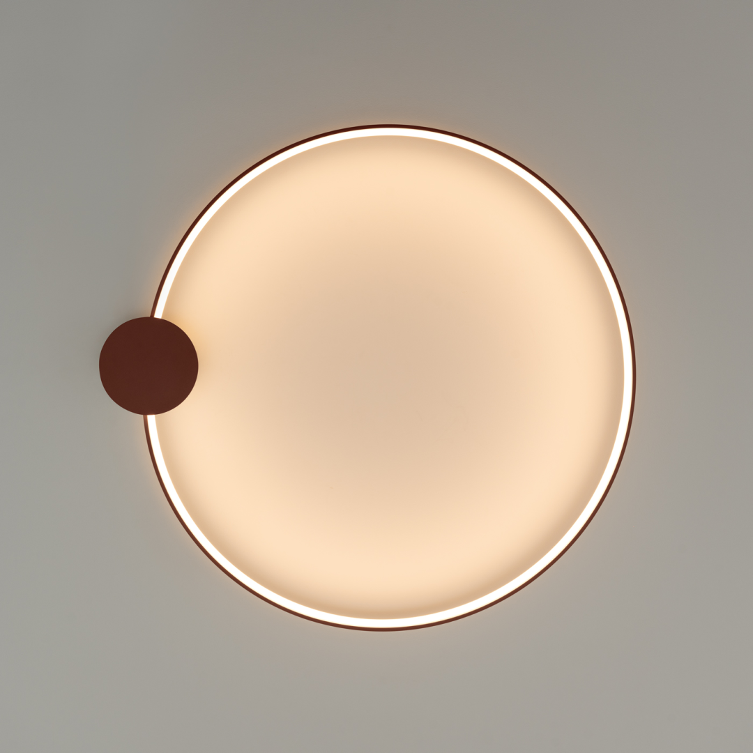 Plafon RIO 78 ochra czerwona LED 3000K - 18214