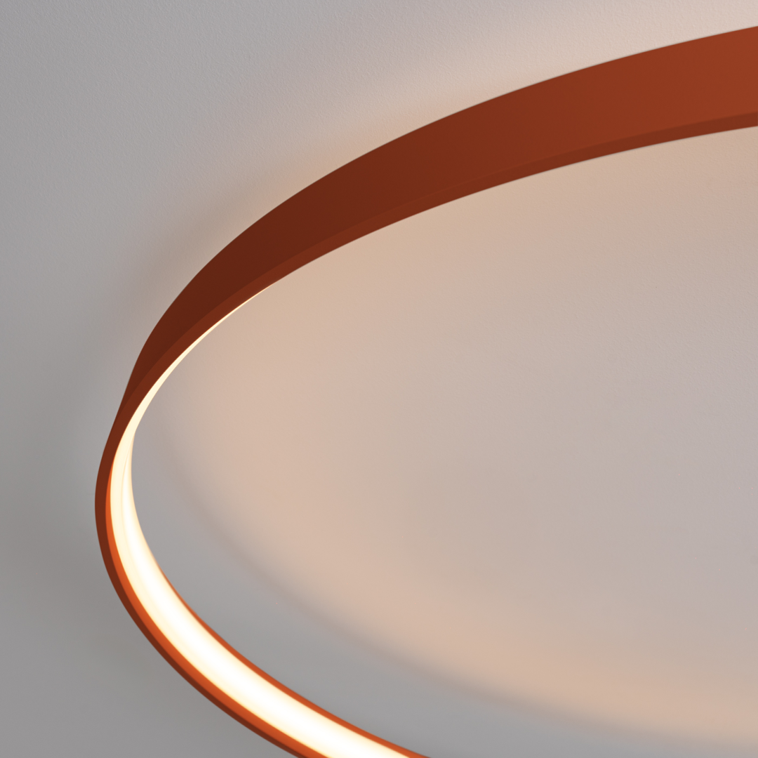 Plafon RIO 78 ochra czerwona LED 3000K - 18215