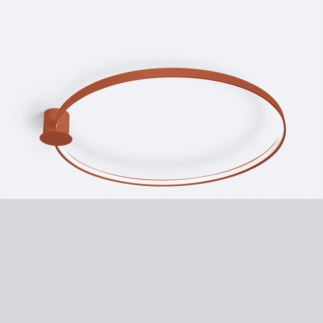 Plafon RIO 110 ochra czerwona LED 3000K - 18224