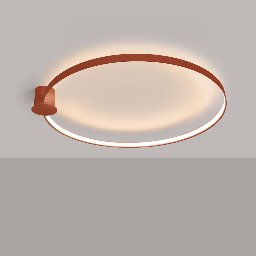 Plafon RIO 110 ochra czerwona LED 3000K - 18225