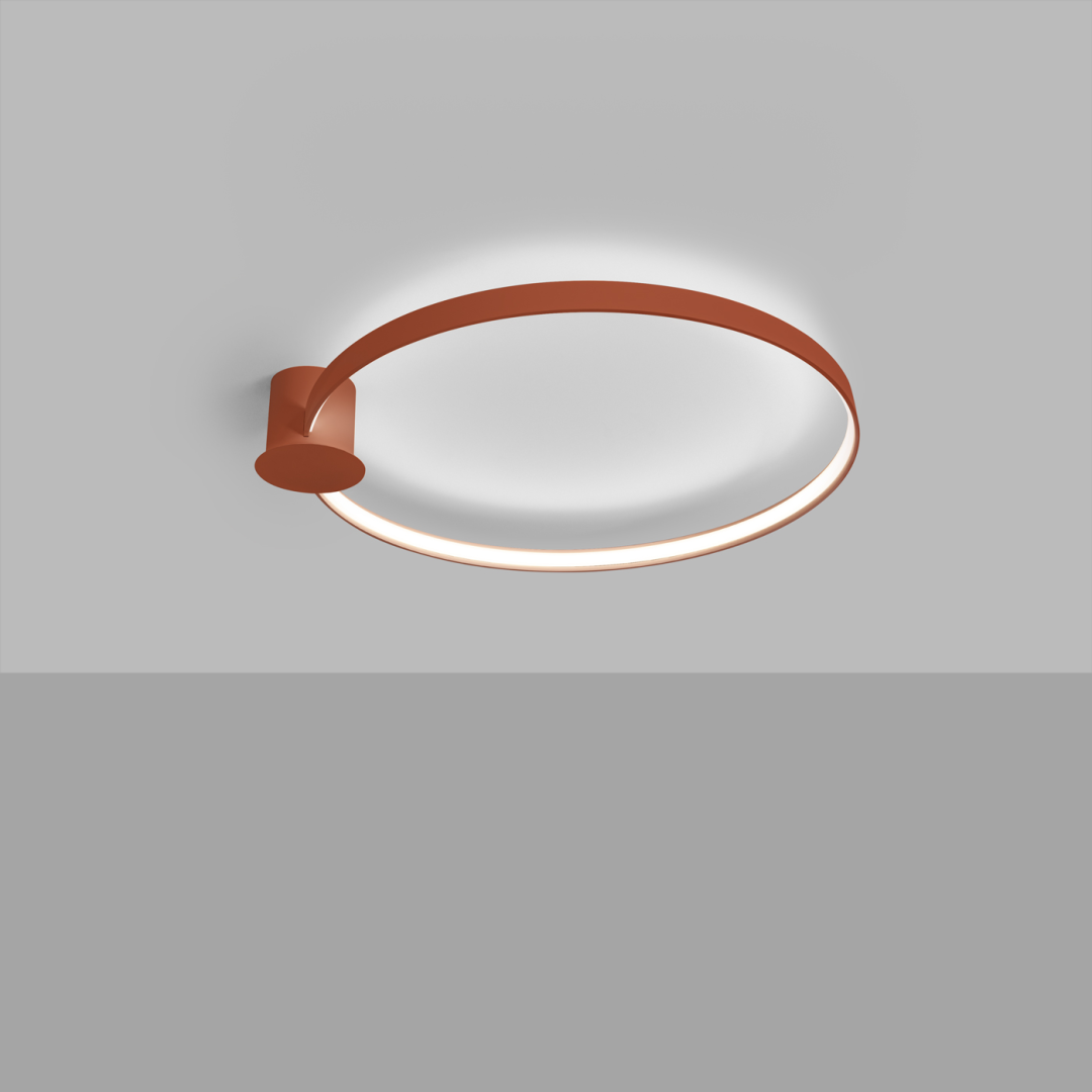 Plafon RIO 78 ochra czerwona LED 4000K - 18255