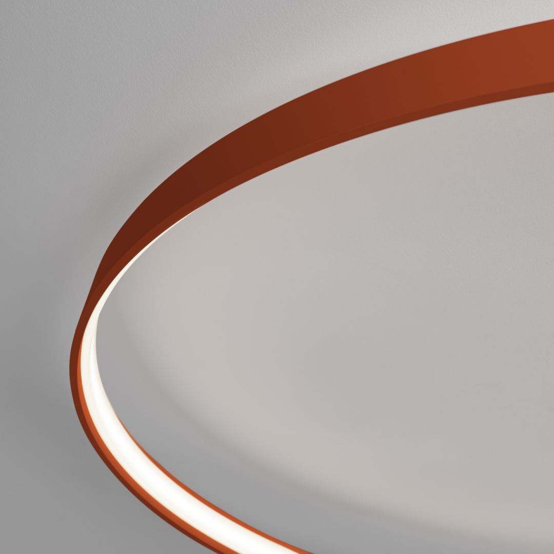 Plafon RIO 78 ochra czerwona LED 4000K - 18260