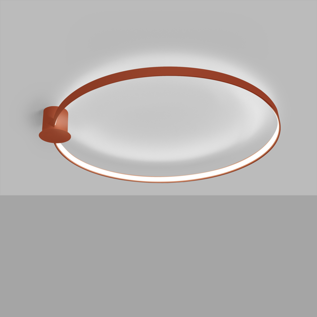 Plafon RIO 110 ochra czerwona LED 4000K - 18270