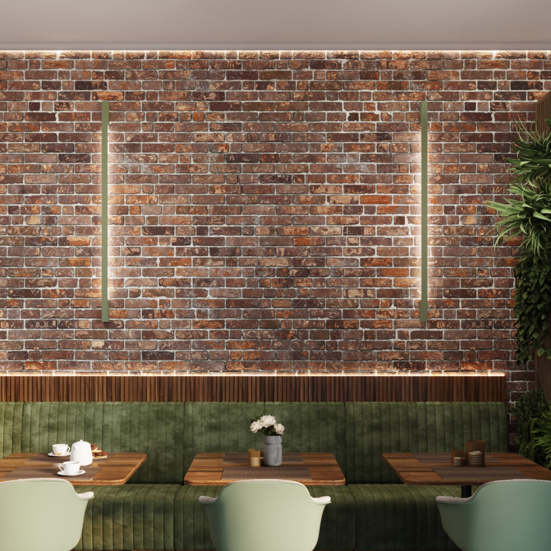 Kinkiet LAHTI 90 zielony oliwkowy LED 4000K - 18669