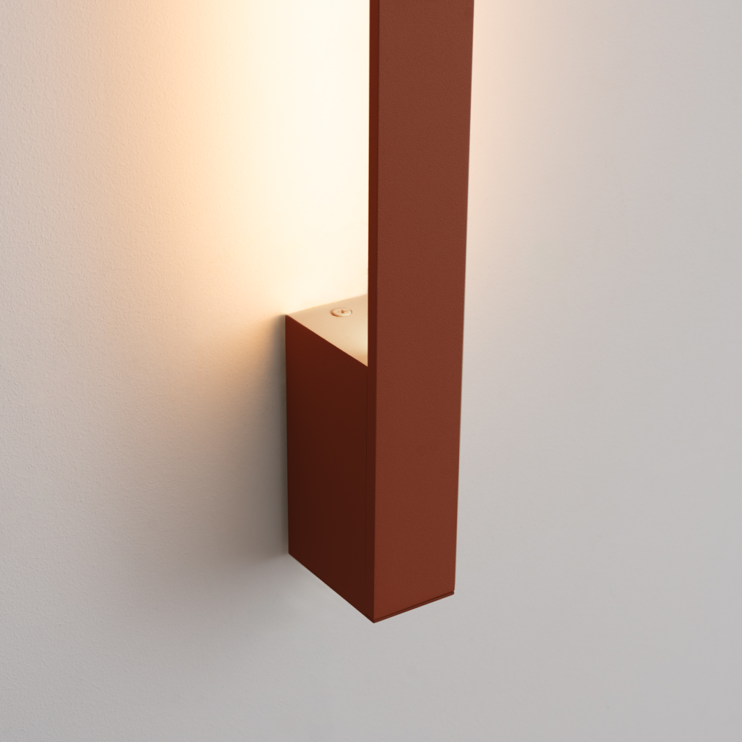 Kinkiet LAHTI 90 ochra czerwona LED 3000K - 18709