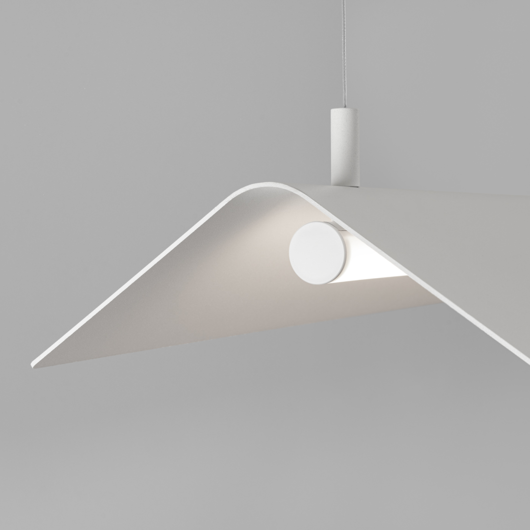 Lampa wisząca ELVA biała LED 4000K - 18772