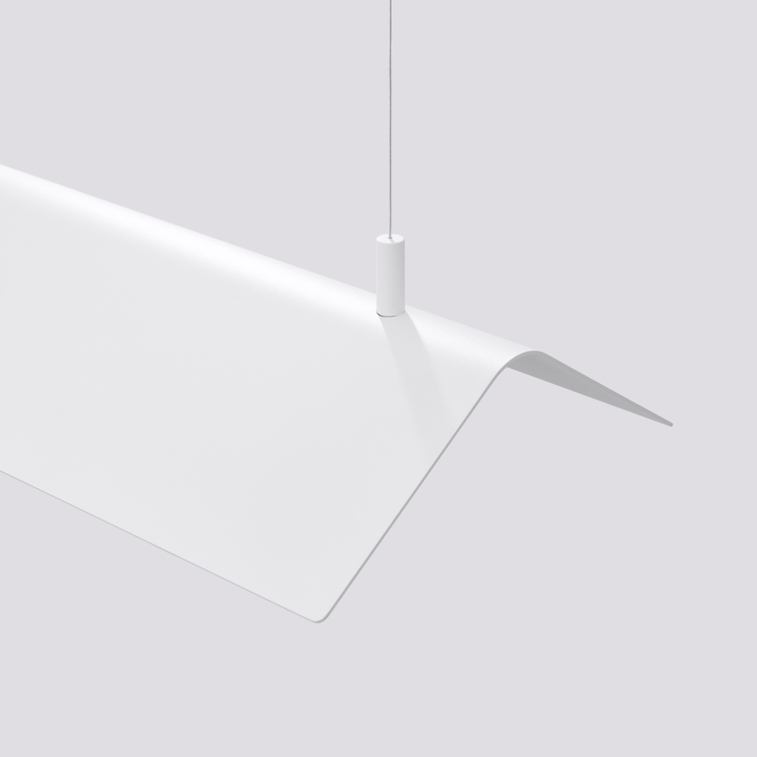 Lampa wisząca ELVA biała LED 4000K - 18773