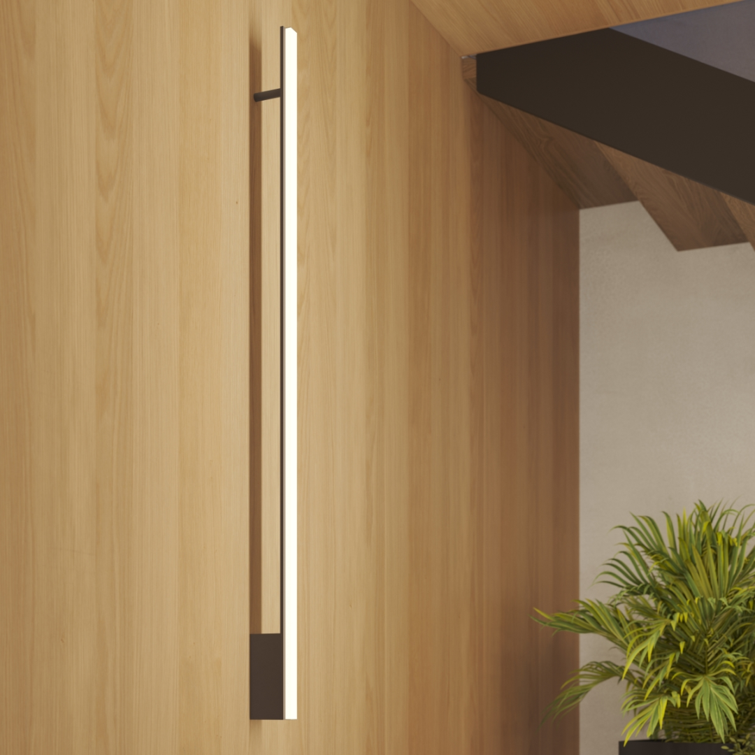 Kinkiet LAGOM 90 czarny LED 3000K - 18821