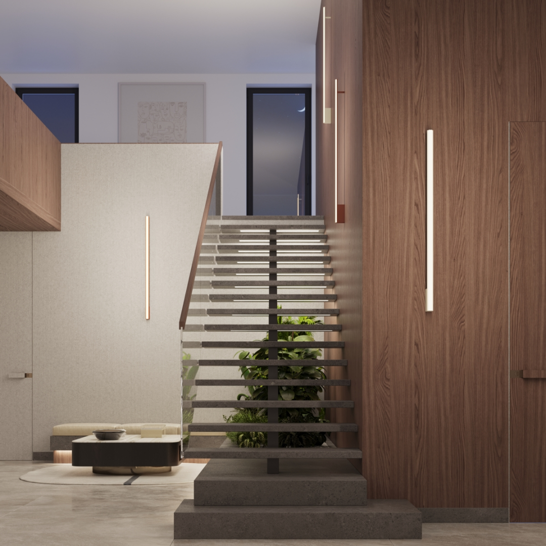 Kinkiet LAGOM 90 ochra czerwona LED 3000K - 18975