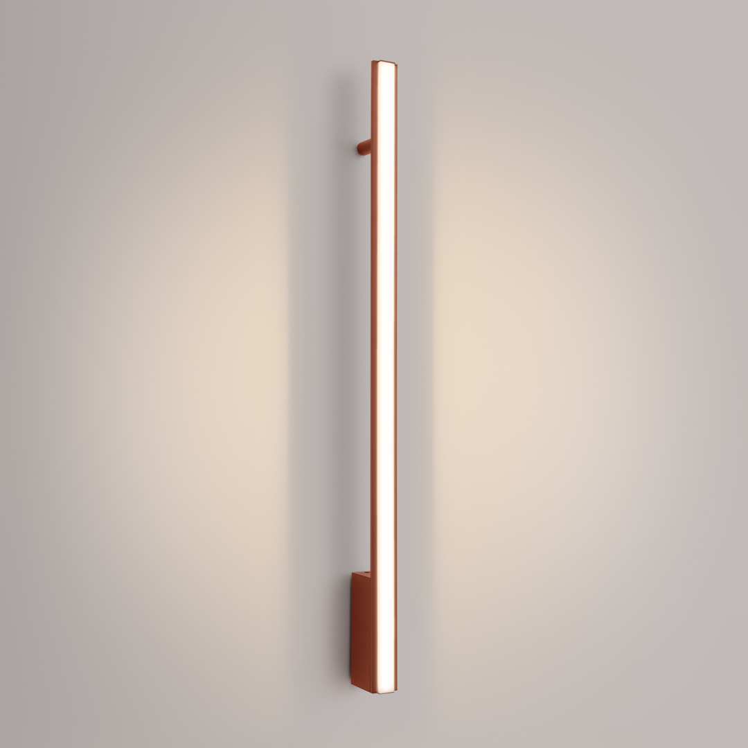 Kinkiet LAGOM 90 ochra czerwona LED 3000K - 18979