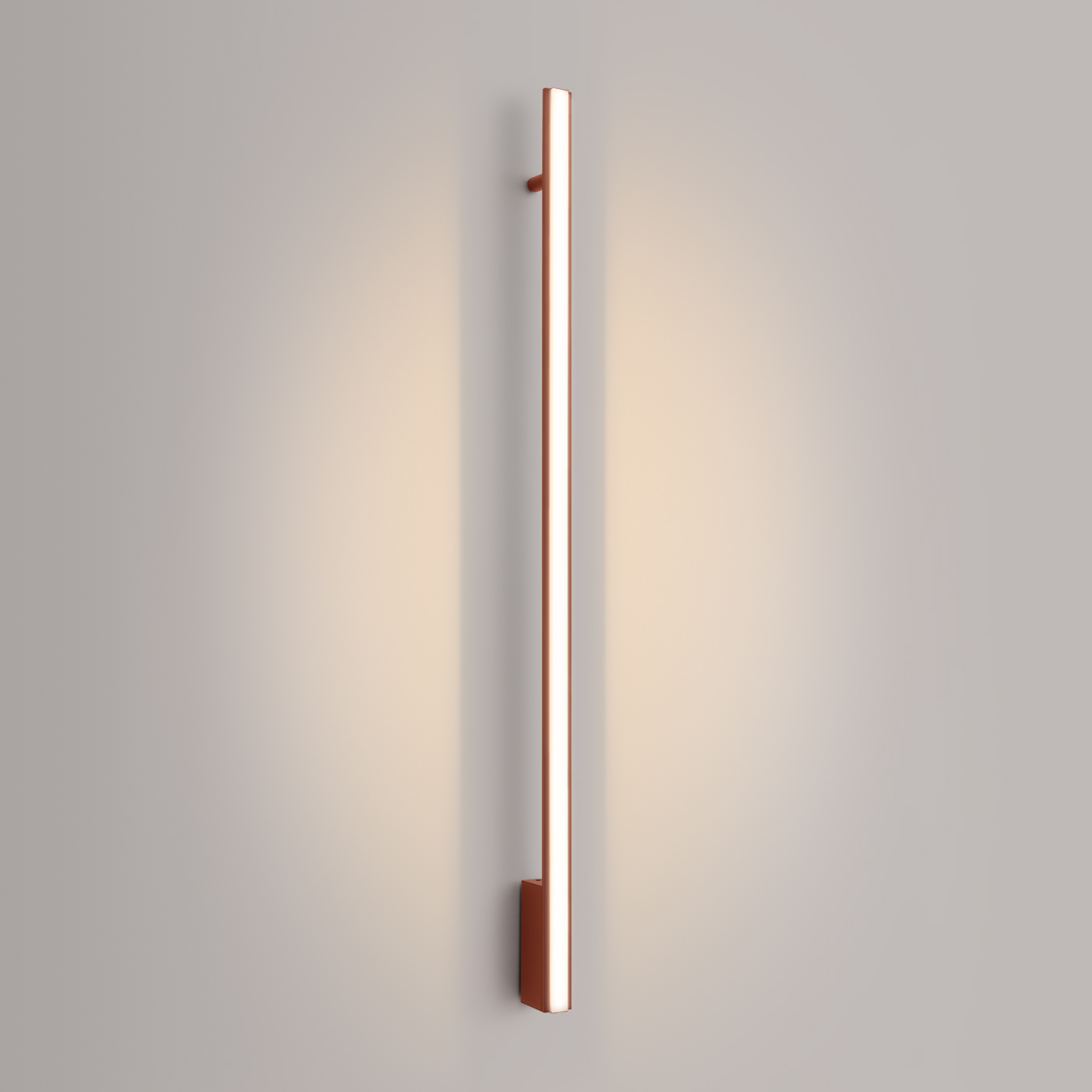 Kinkiet LAGOM 120 ochra czerwona LED 3000K - 18992