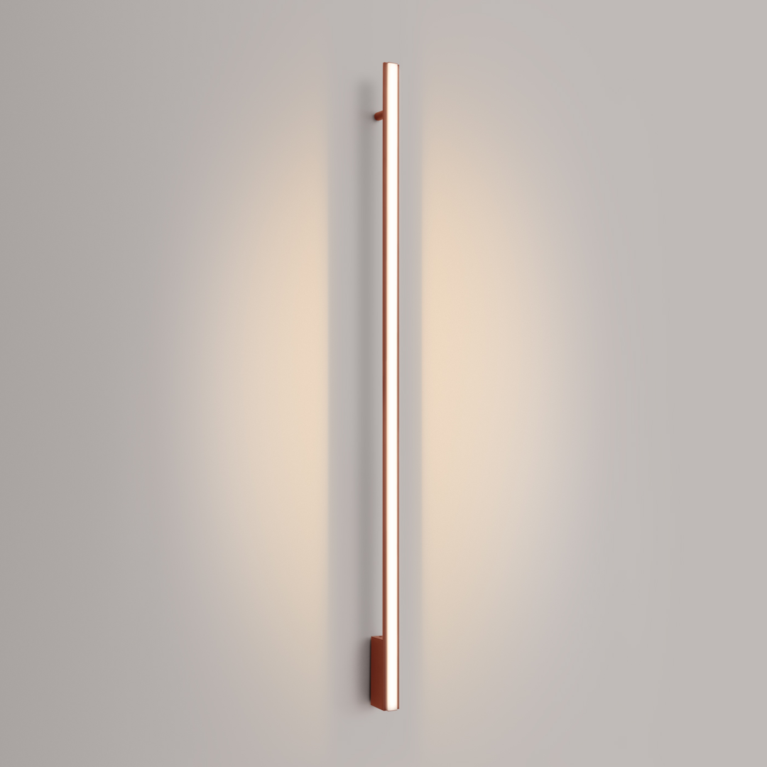 Kinkiet LAGOM 150 ochra czerwona LED 3000K - 19005