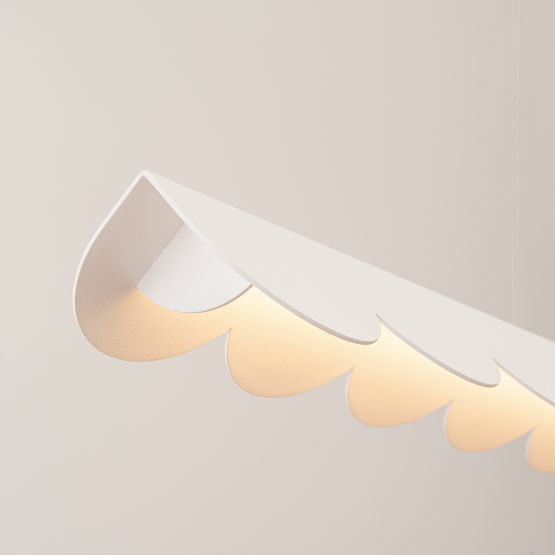 Lampa wisząca BISCUIT biała LED 3000K - 19019