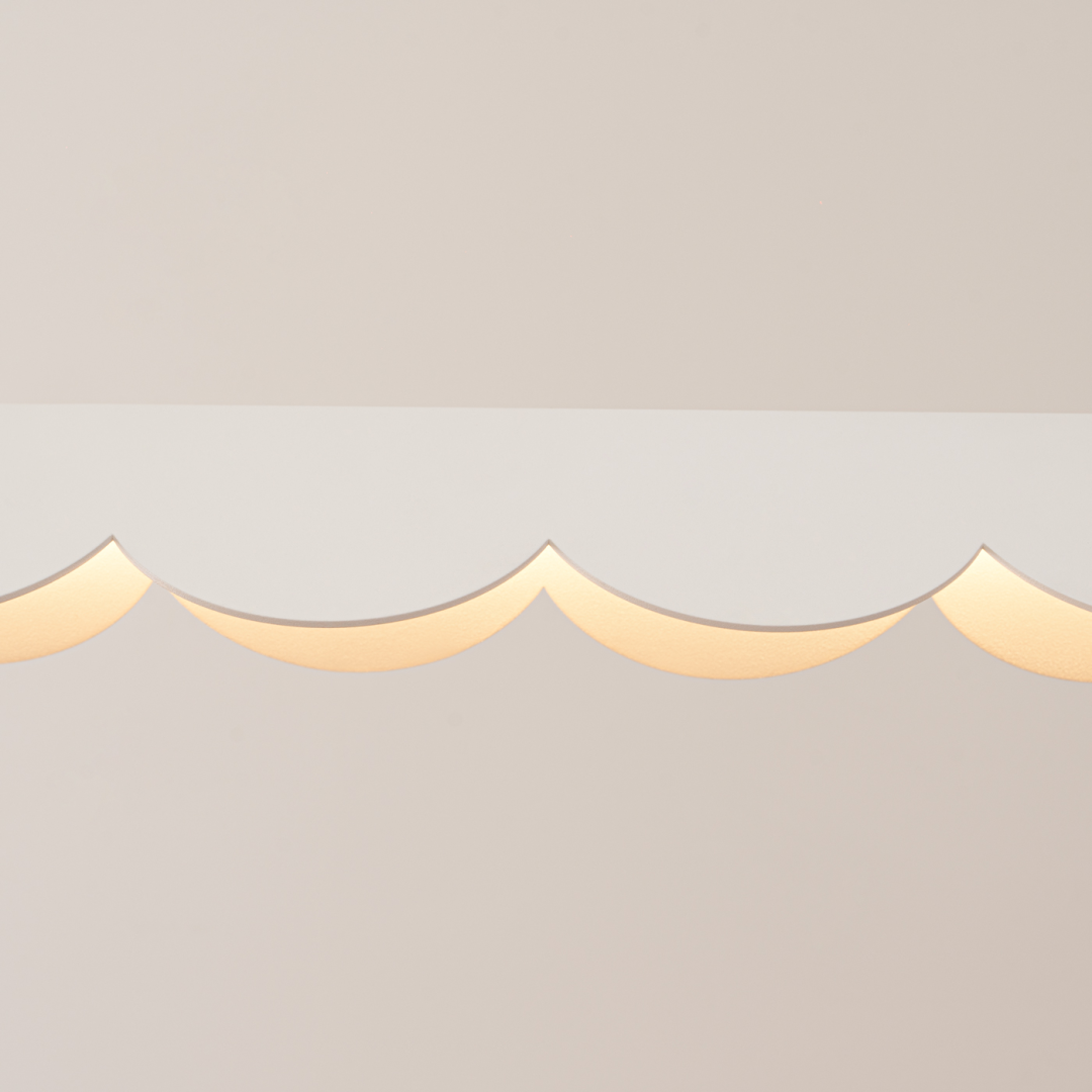 Lampa wisząca BISCUIT biała LED 3000K - 19020