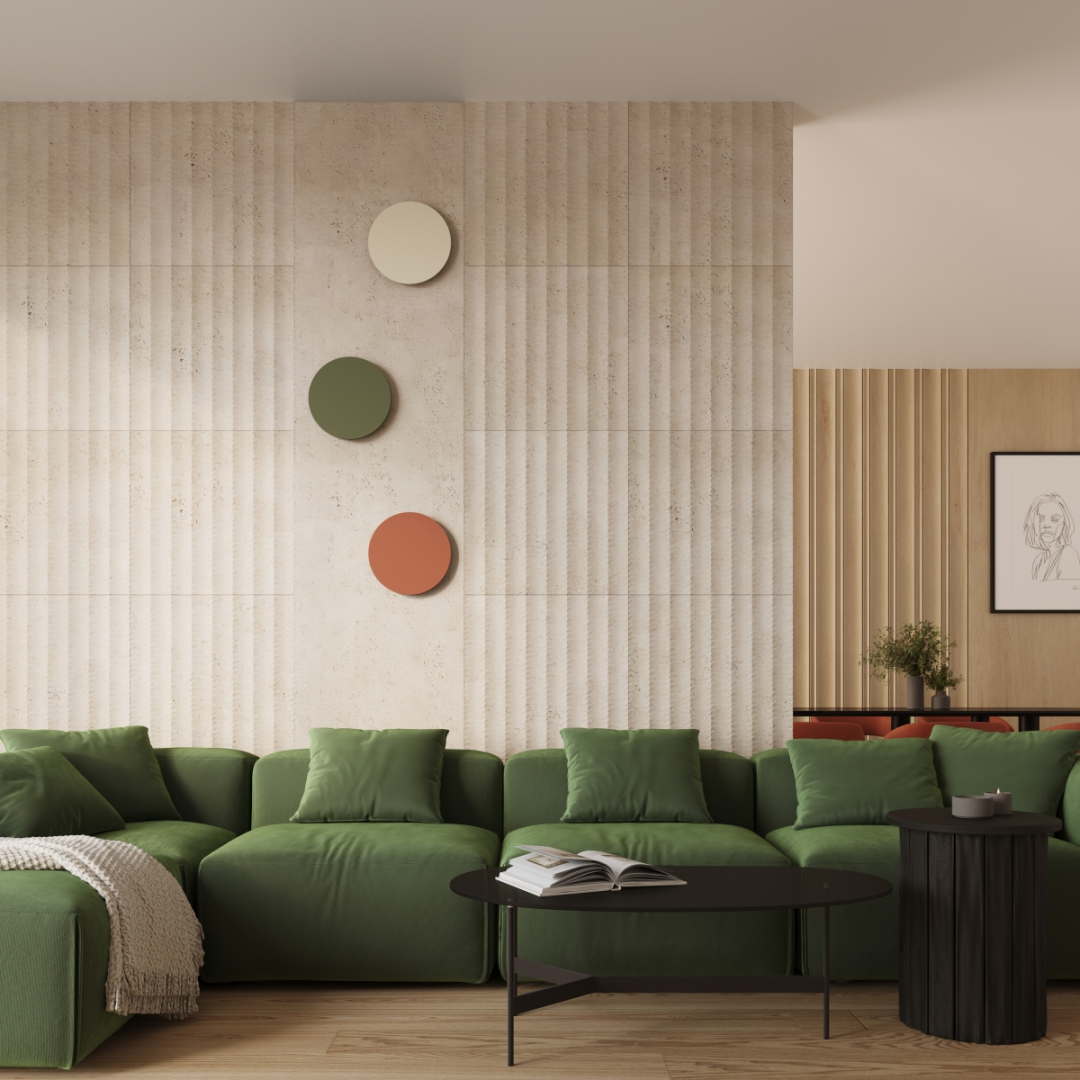 Kinkiet BORGEN zielony oliwkowy LED 3000K - 19089