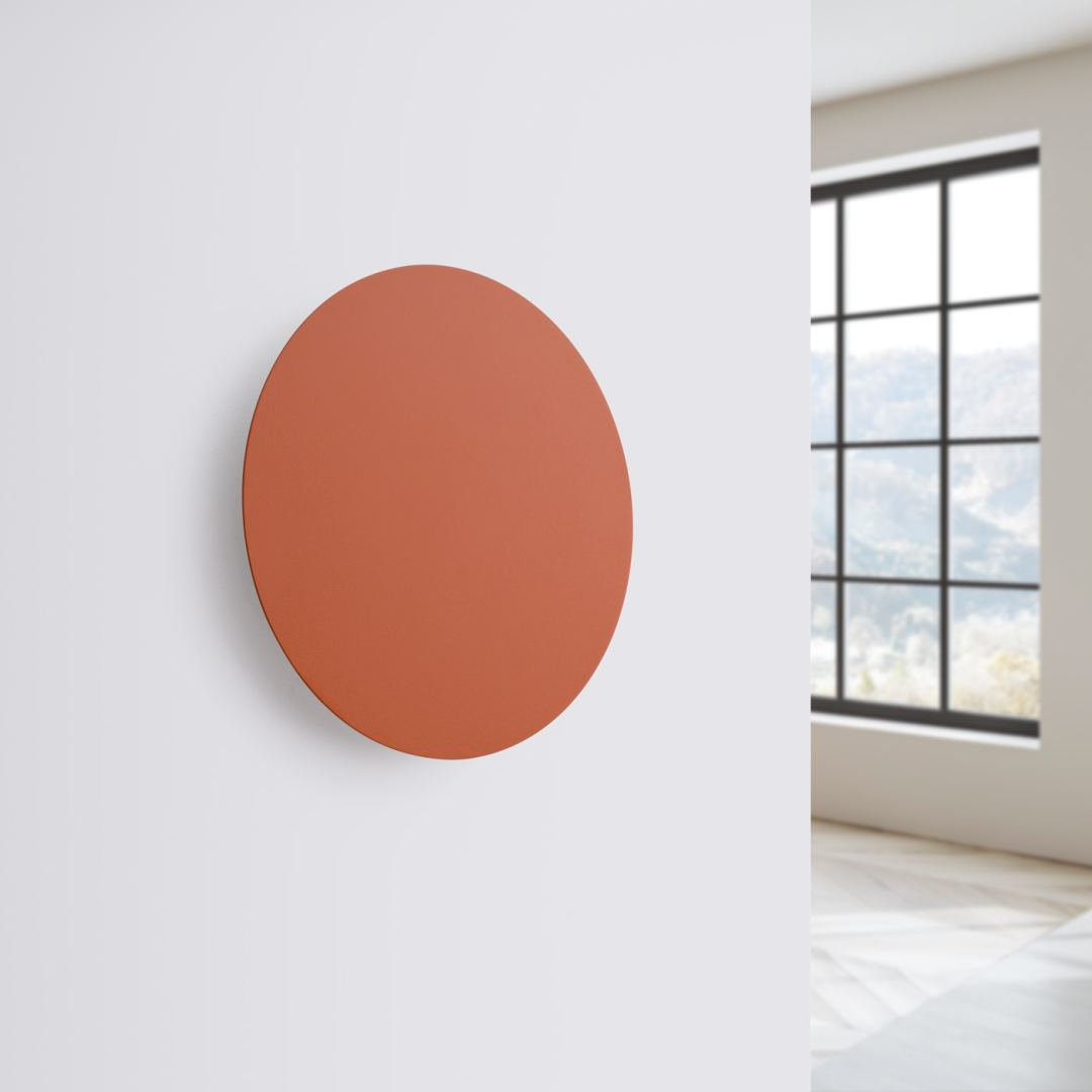 Kinkiet BORGEN ochra czerwona LED 3000K - 19107