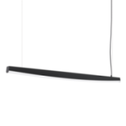 Lampa wisząca JORUN 150 czarna LED 3000K