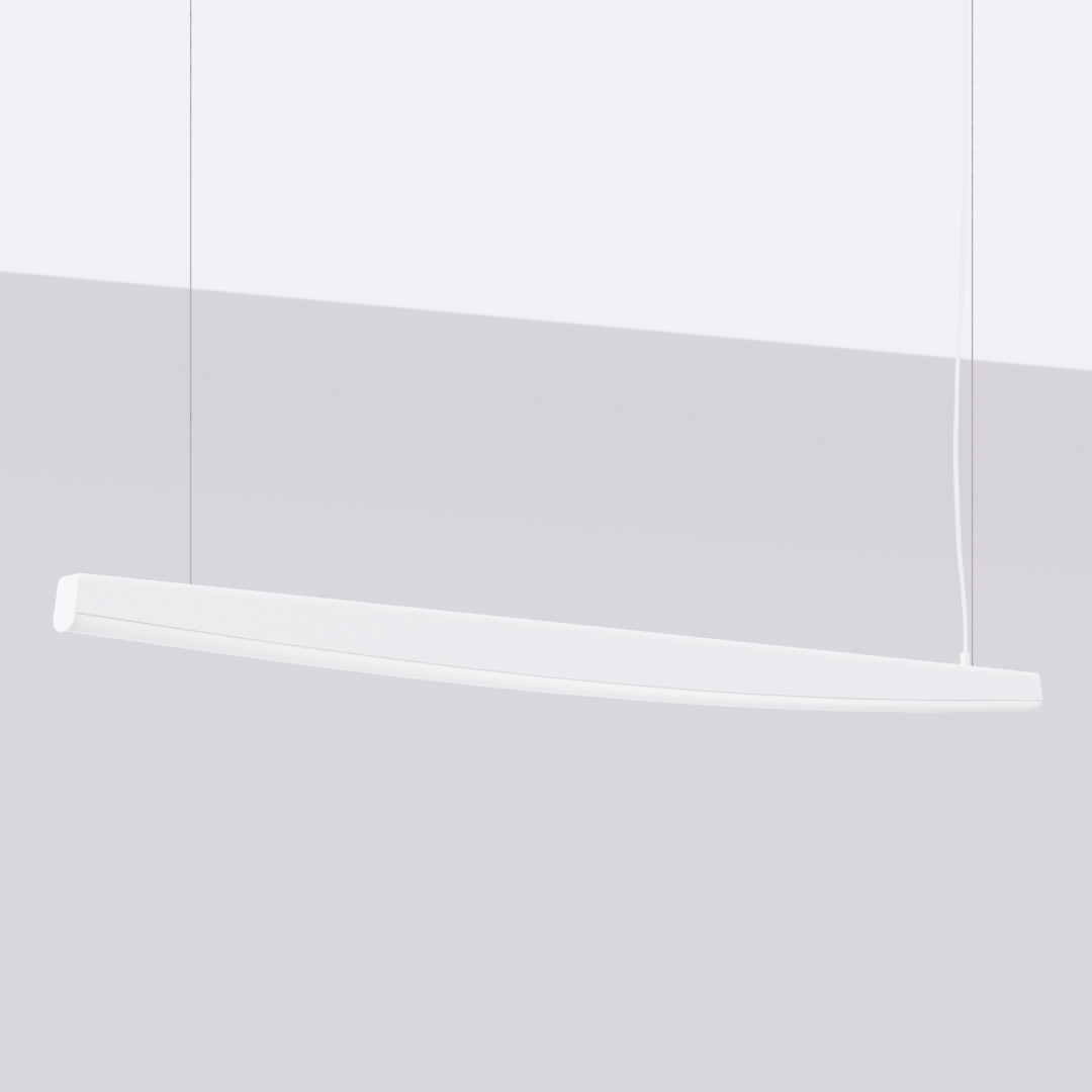 Lampa wisząca JORUN 150 biała LED 4000K - 19161