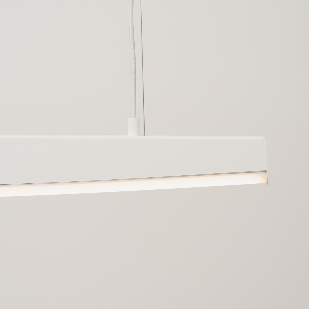 Lampa wisząca JORUN 150 biała LED 4000K - 19164