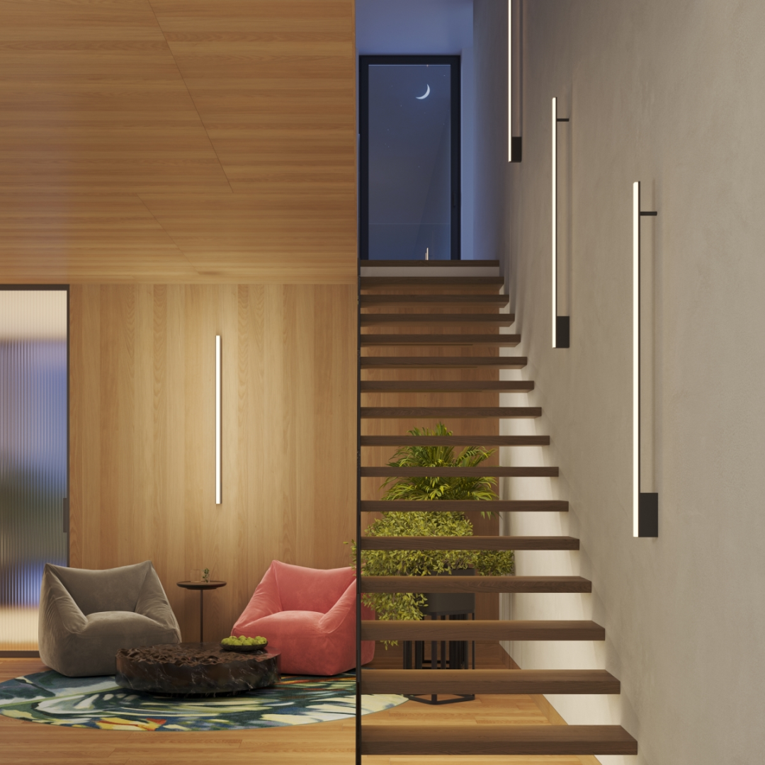 Kinkiet LAGOM 90 czarny LED 4000K - 19355