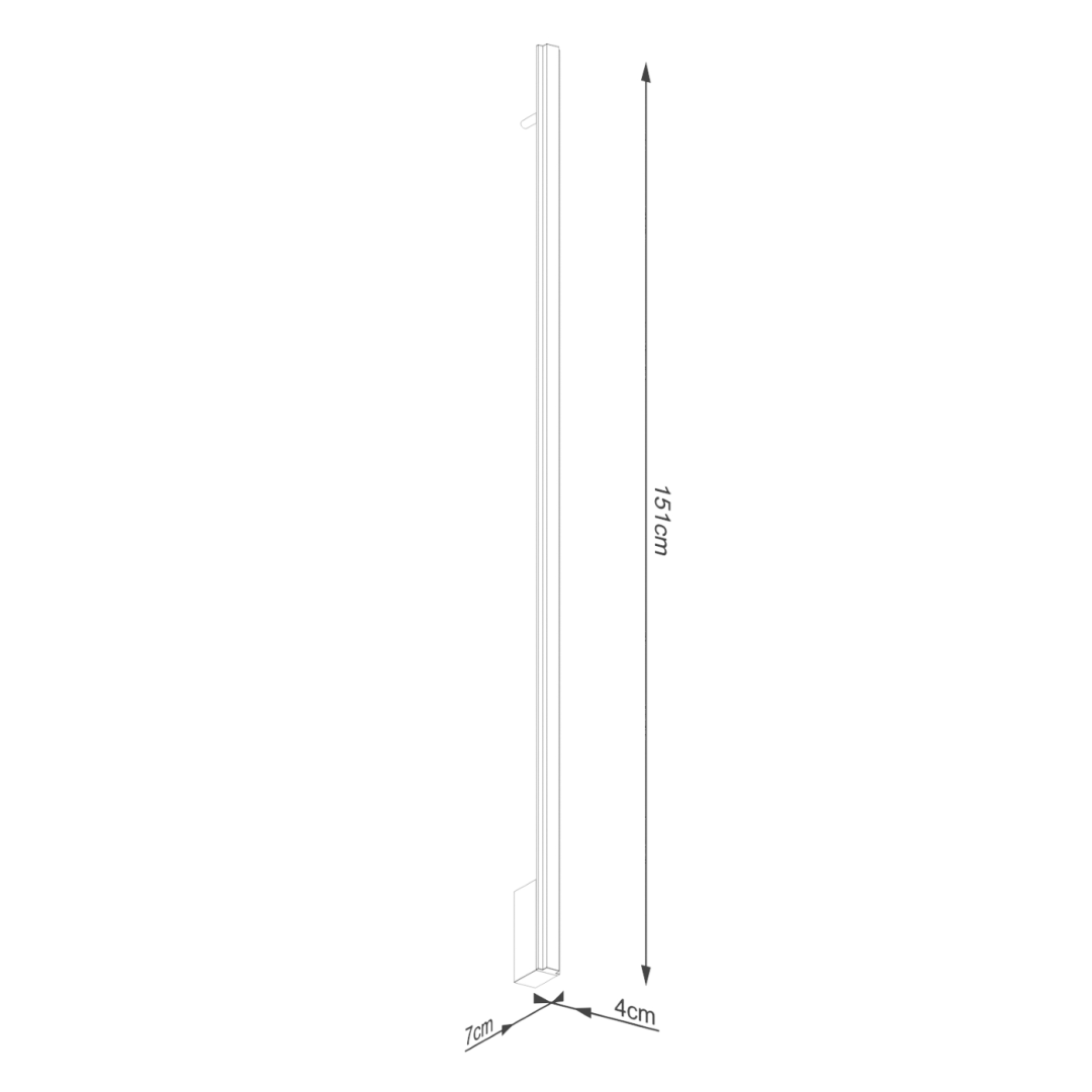 Kinkiet LAGOM 150 zielony oliwkowy LED 4000K - 19507