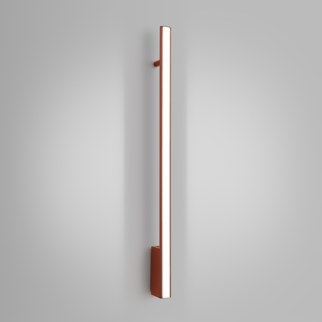 Kinkiet LAGOM 90 ochra czerwona LED 4000K - 19515