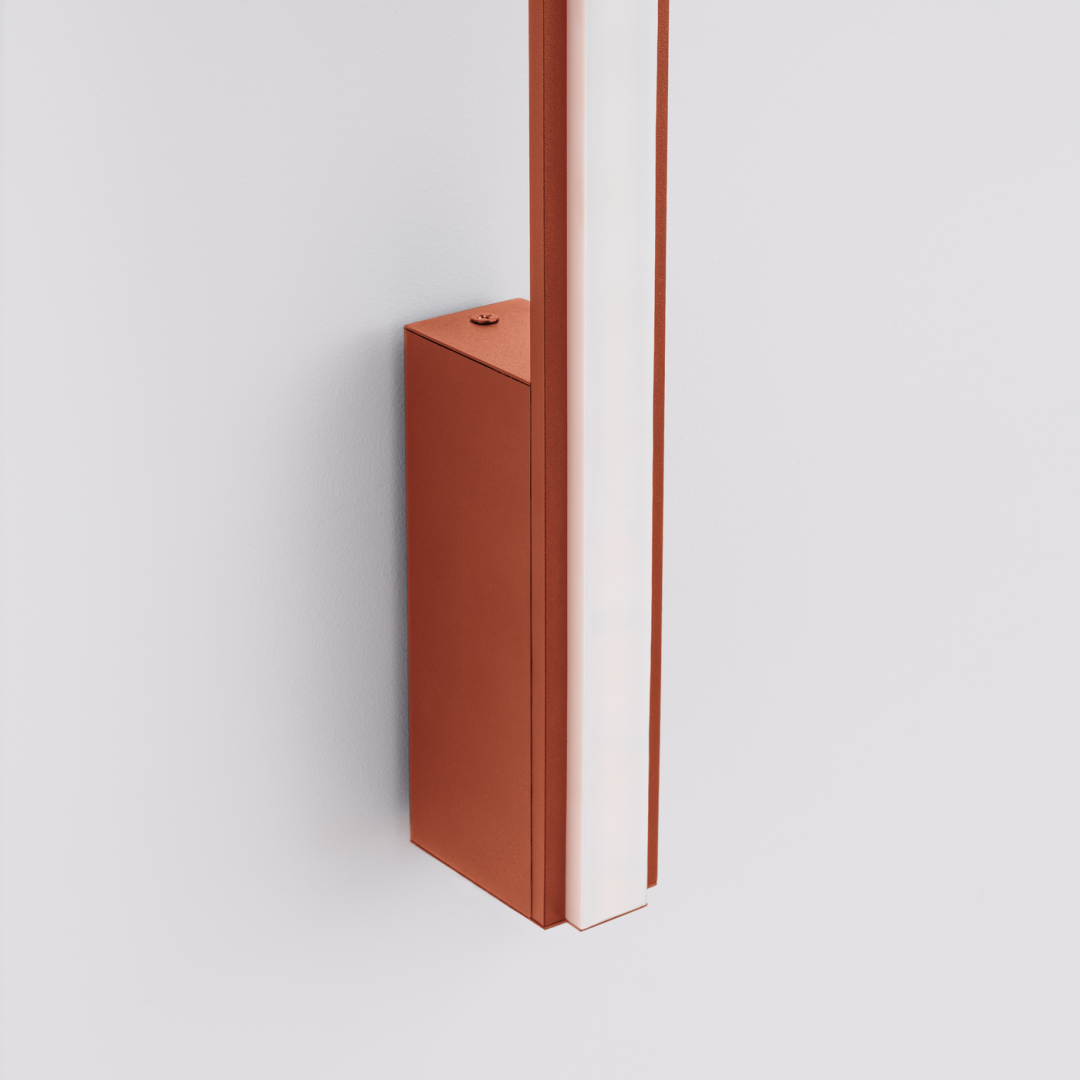 Kinkiet LAGOM 90 ochra czerwona LED 4000K - 19518