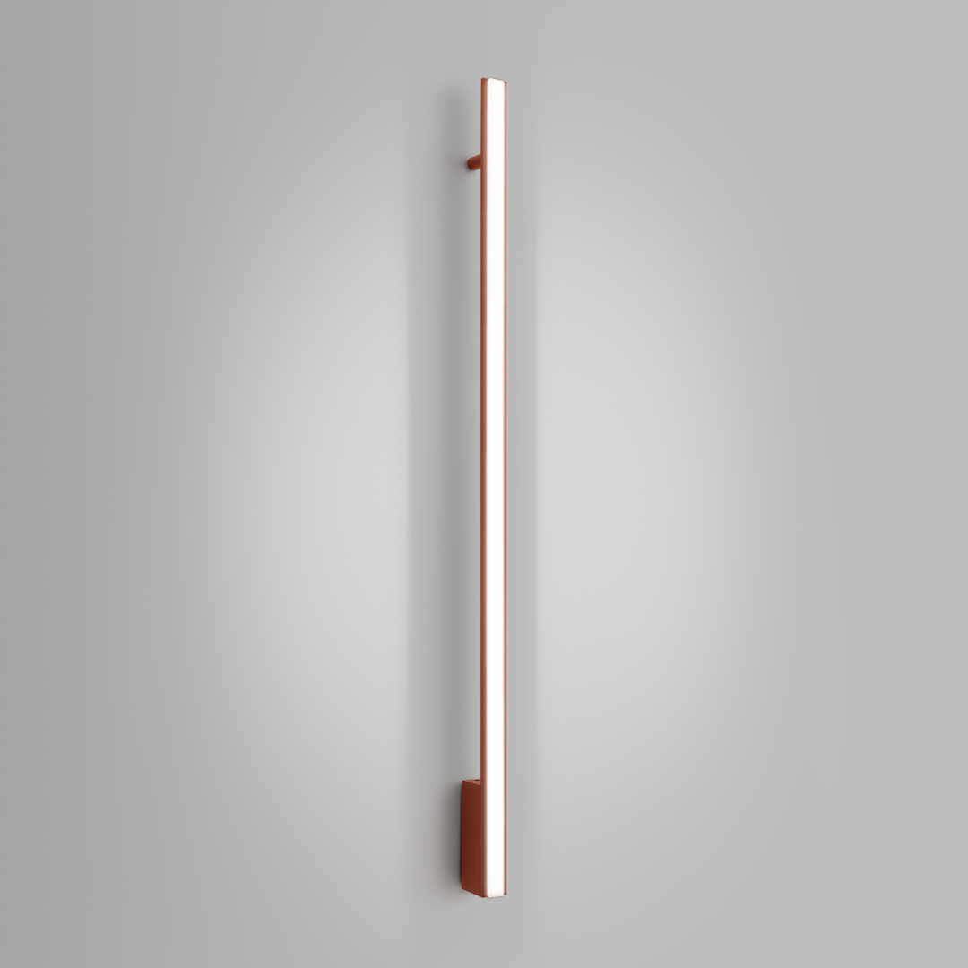 Kinkiet LAGOM 120 ochra czerwona LED 4000K - 19528