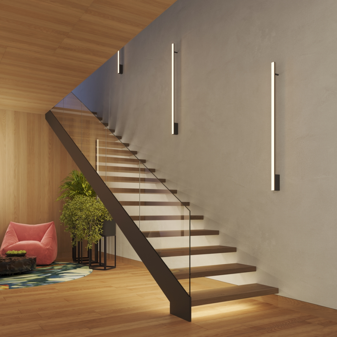 Kinkiet LAGOM 150 ochra czerwona LED 4000K - 19538