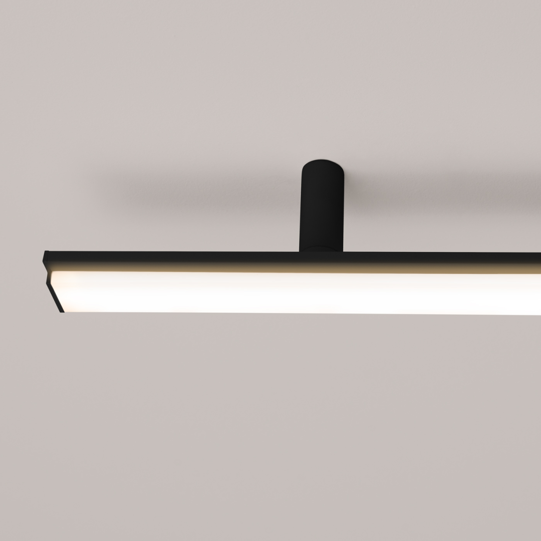 Plafon LAGOM czarny 3000K - 19569