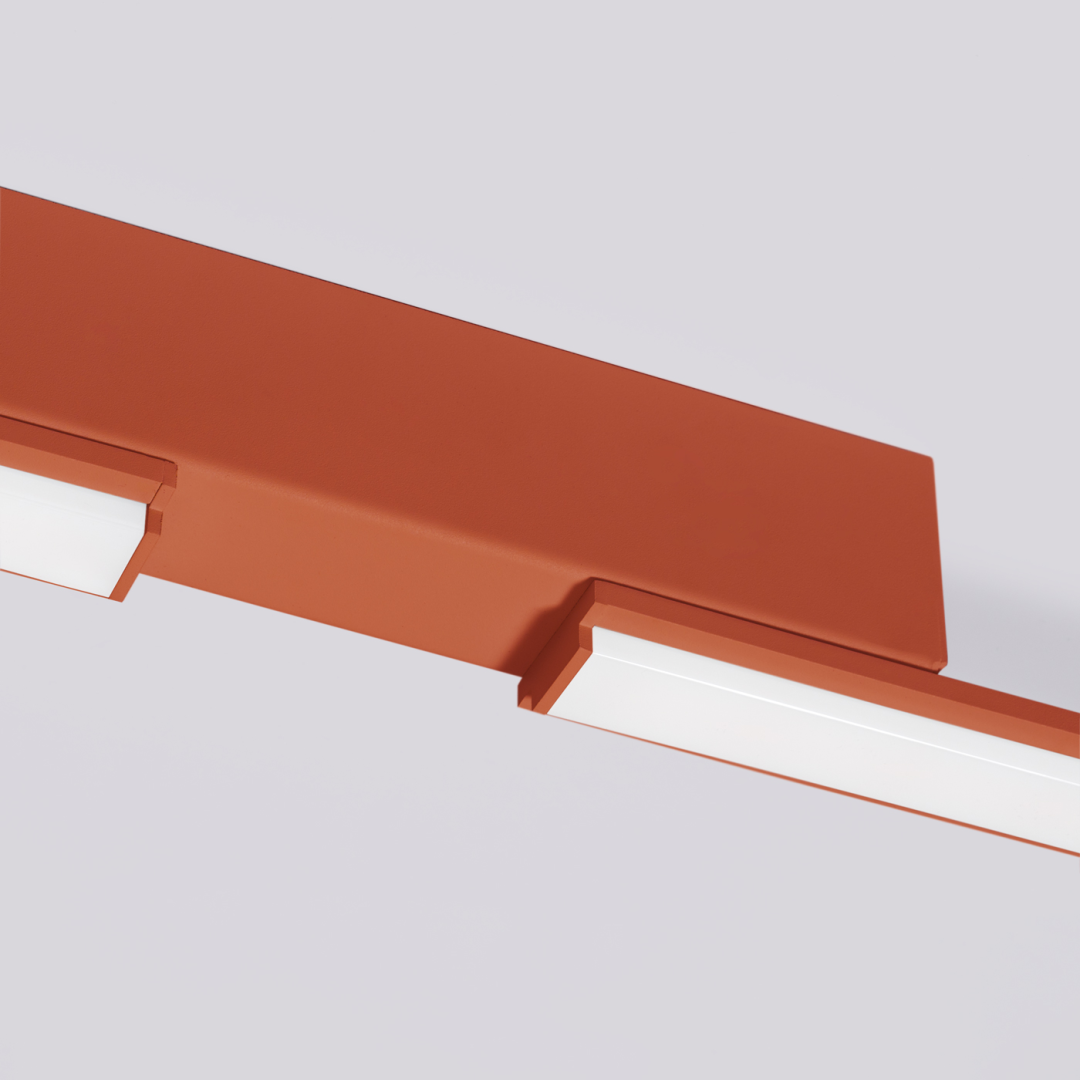 Plafon LAGOM ochra czerwona 3000K - 19623