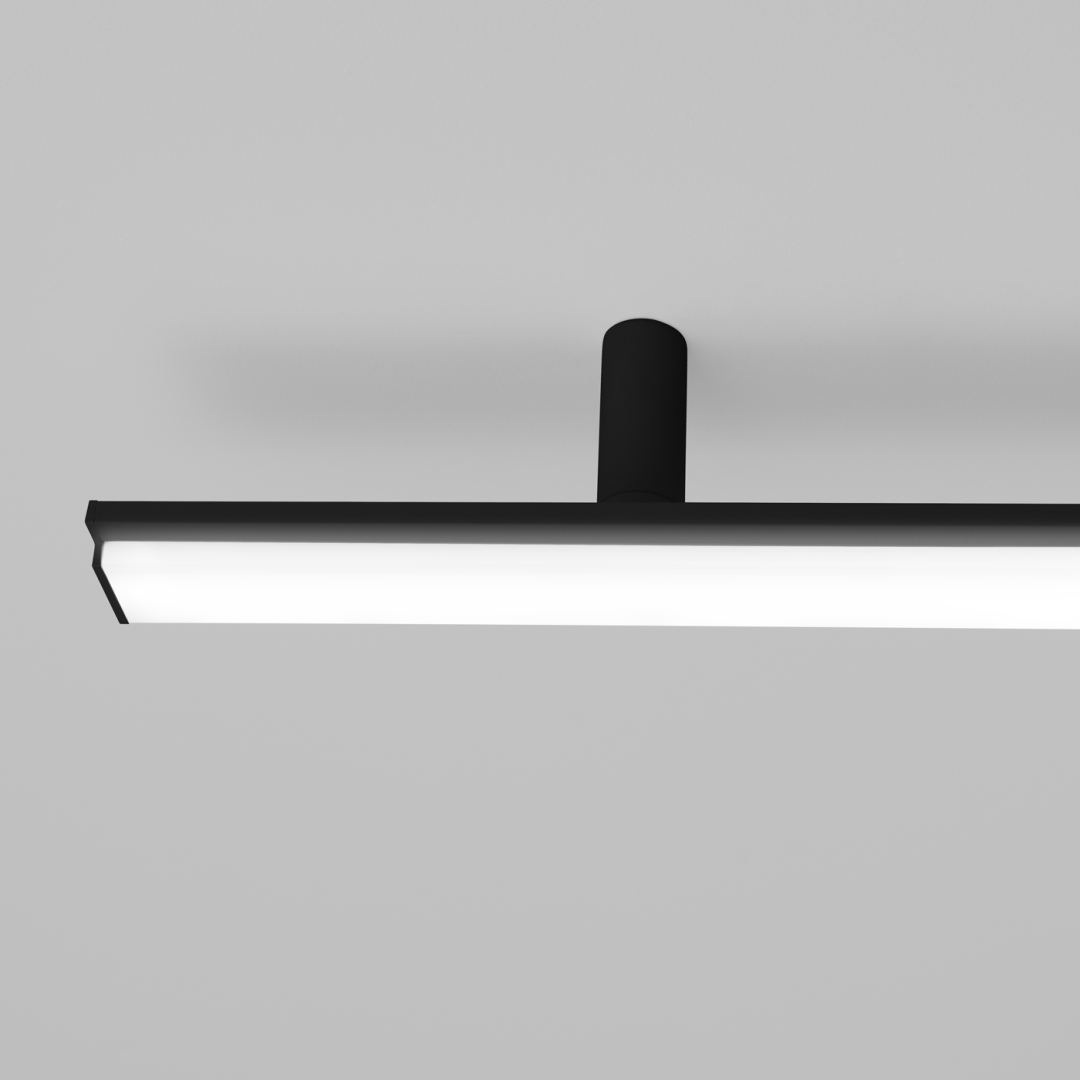 Plafon LAGOM czarny 4000K - 19647