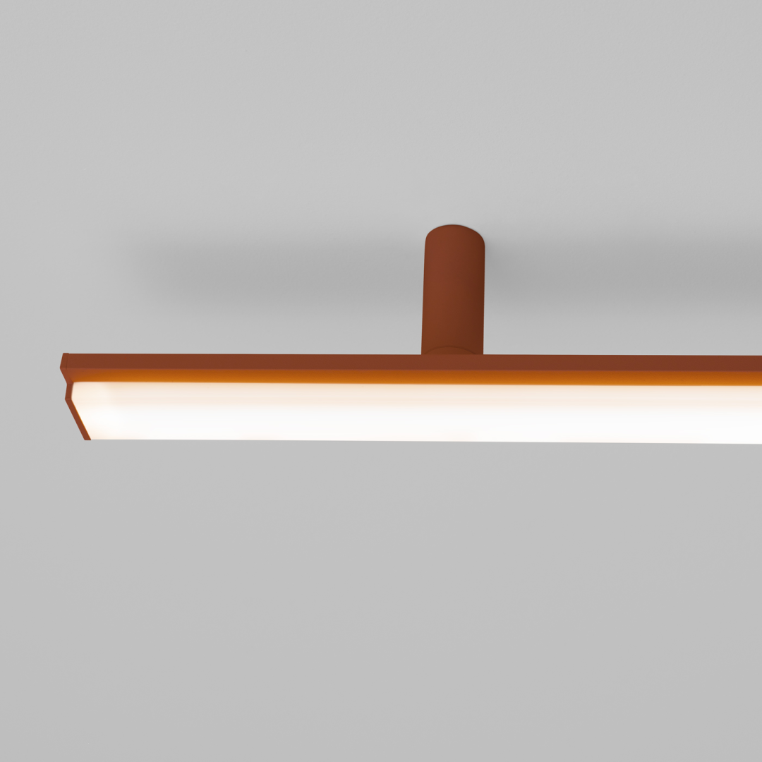 Plafon LAGOM ochra czerwona 4000K - 19699