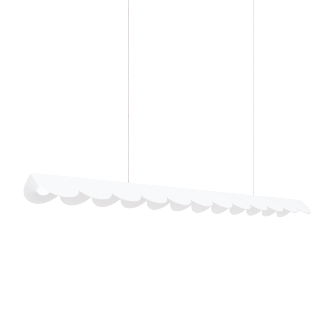 Lampa wisząca BISCUIT biała LED 4000K - 19733