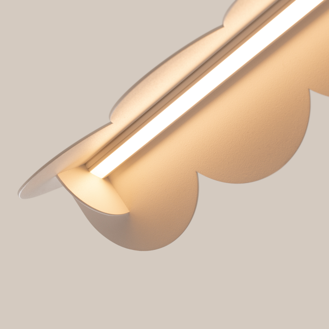 Lampa wisząca BISCUIT beżowa LED 3000K - 19756