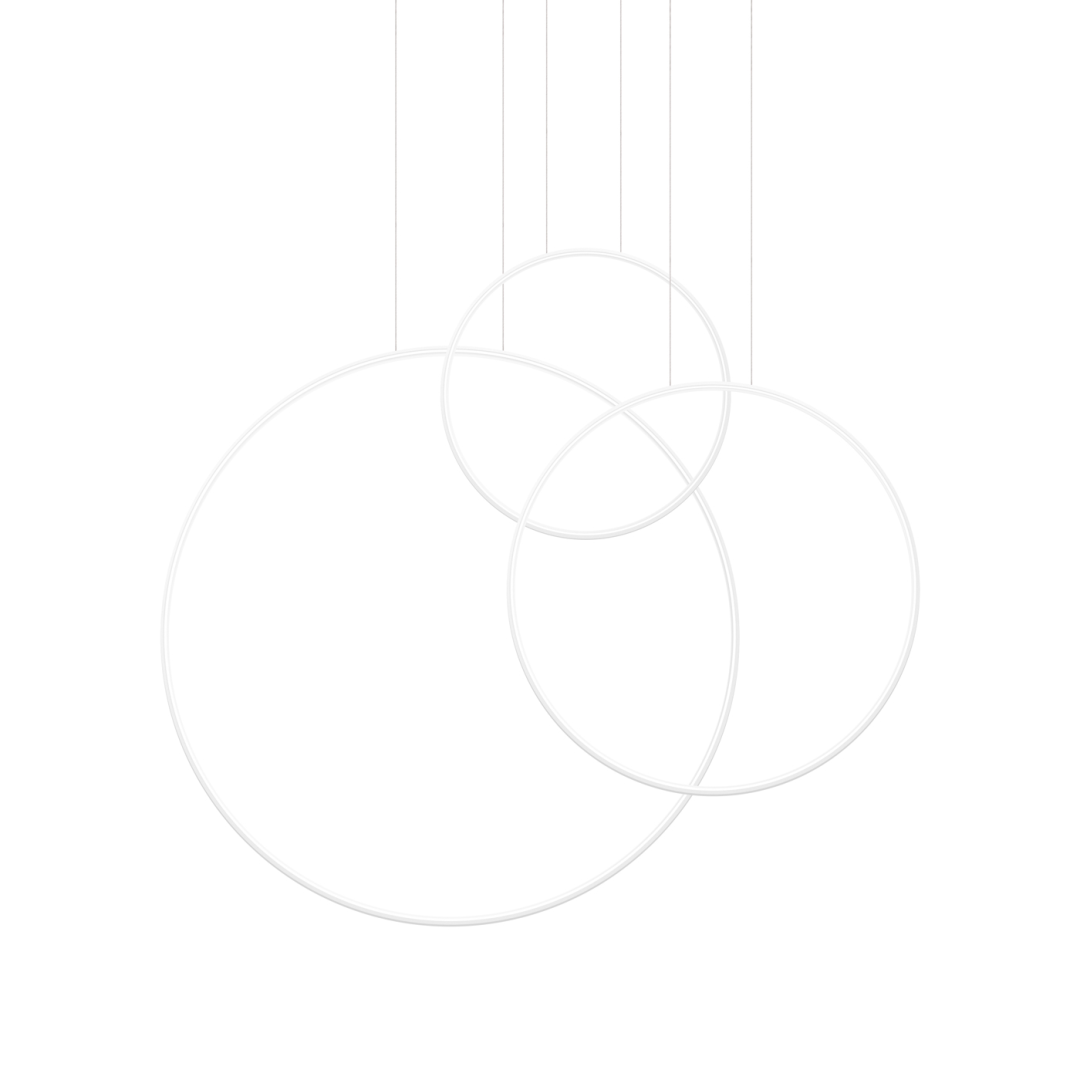 Lampa wisząca RIO 3 55/78/110 biała LED 4000K - 19823