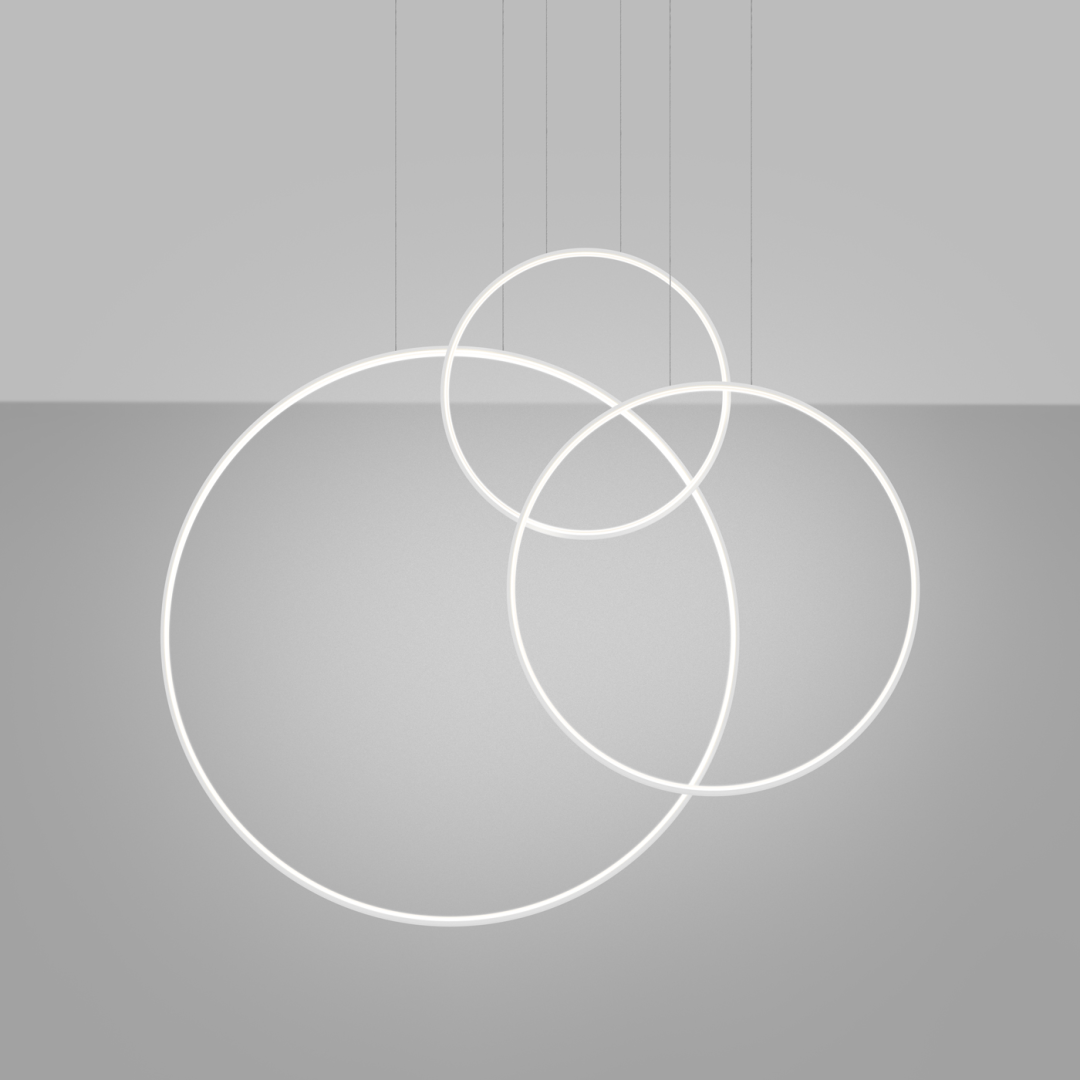 Lampa wisząca RIO 3 55/78/110 biała LED 4000K - 19828